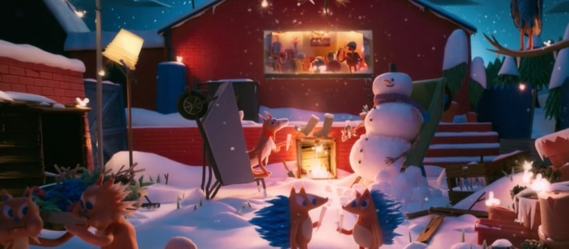Loterie belge dessin anime de noel