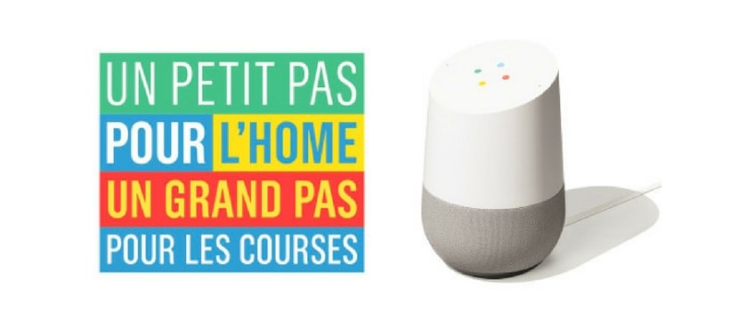 Monoprix Assistant Google assistant google et affiche monoprix