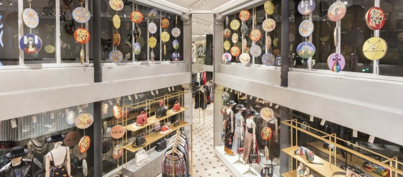 Dior popup store Photo du pop-up store Dior