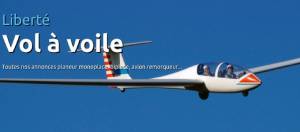planneur sur le site internet de aircontact