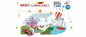 affiche de loperation carglass avec les petits princes