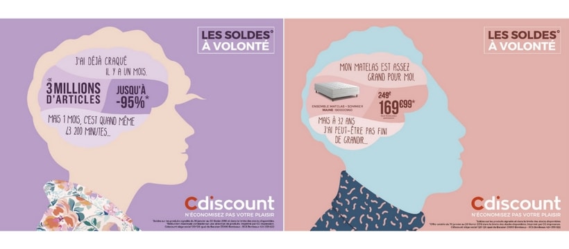 affiche de cdiscount par rosapark