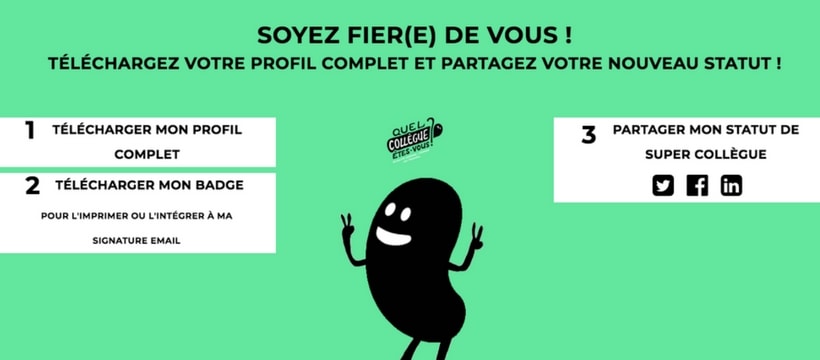 Logo de la campagne quel collegue etes vous