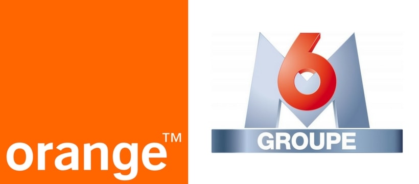 logos de groupe M6 et de orange