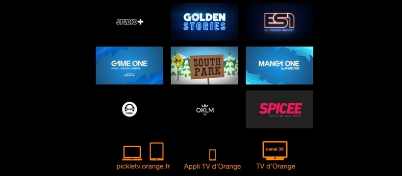 arret sur image de la publicite de PickleTV
