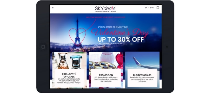 screenshot de lapplicaiton skydeals