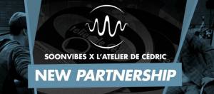 Affiche de levenement organise par soonvibes et latelier de cedric
