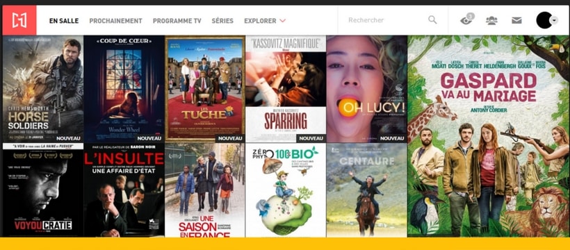 Molotov Cinemur bandes annonces integrees sur cinemur