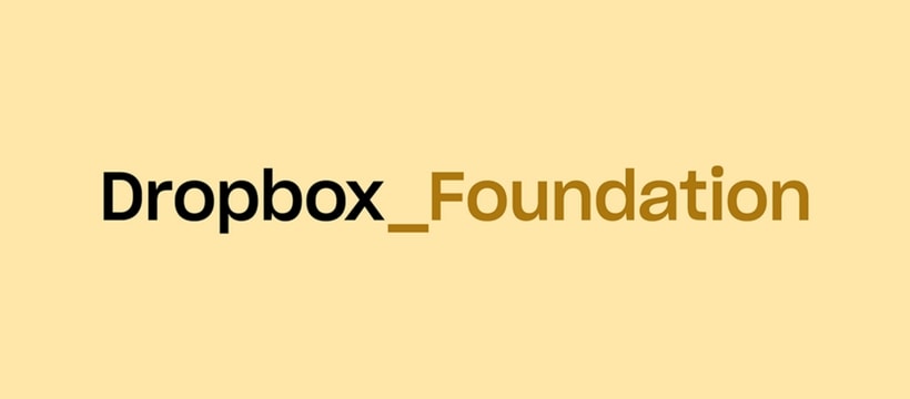 Dropbox Foundation Logo de la Dropbox Foundation