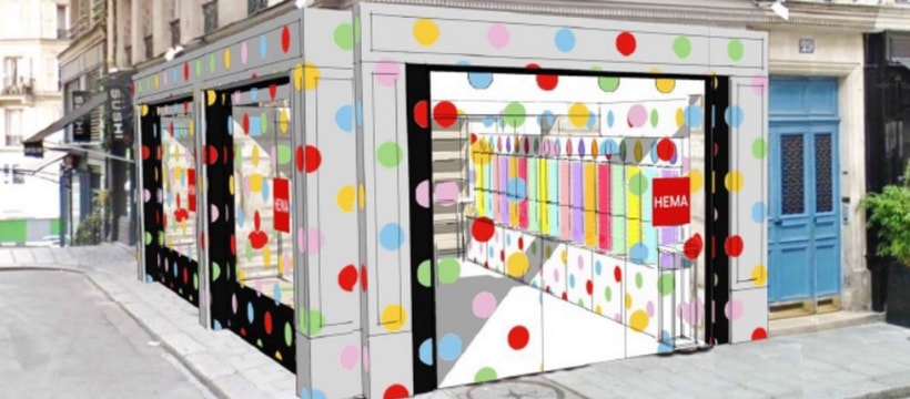 HEMA pop up store hema
