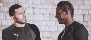 Mario balotelli et un youtubeur