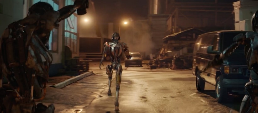 robot robots qui courent