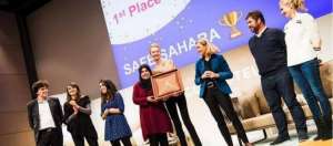 remise du prix Global Startup Weekend Women 2018