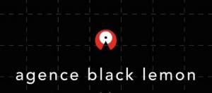 logo agence black lemon