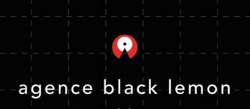 logo agence black lemon