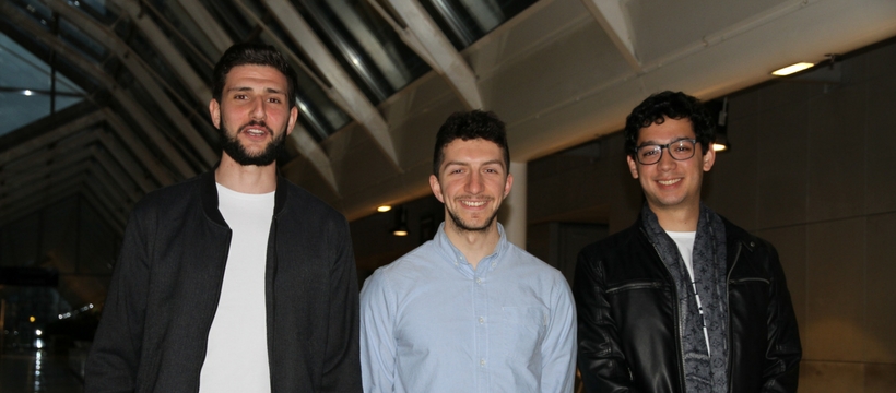 Thomas Rozier, Julien Pourtau et Nicolas Raudrant