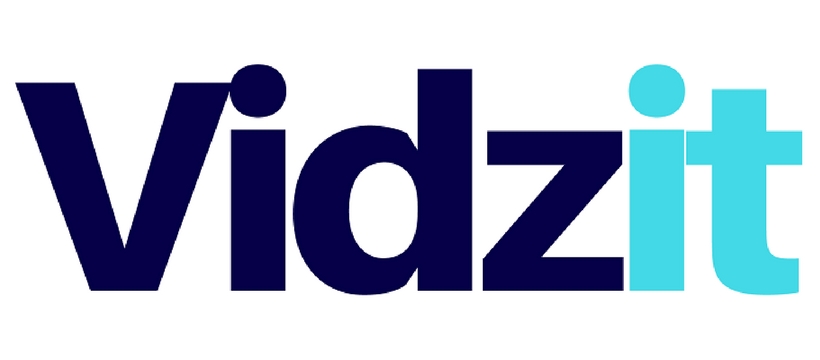 vidzit logo de la startup vidzit