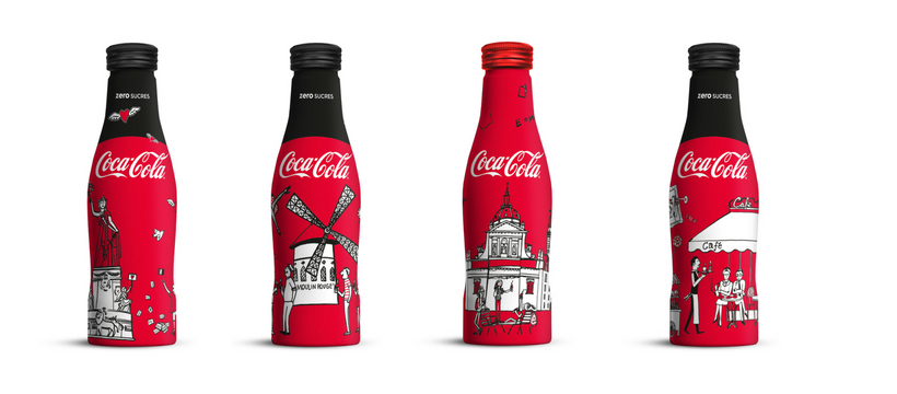 coca bouteille coca-cola et my little paris