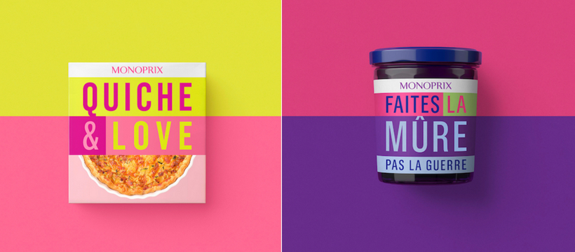 packagin monoprix mai 68