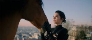 kendall jenner et un cheval
