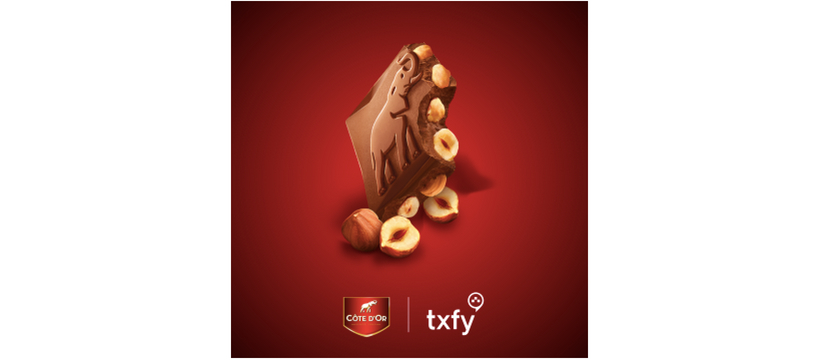 Affiche du partenariat entre Côte d'Or et taxify