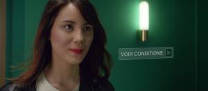 visage de femme avec voir conditions