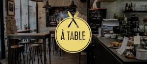 a table