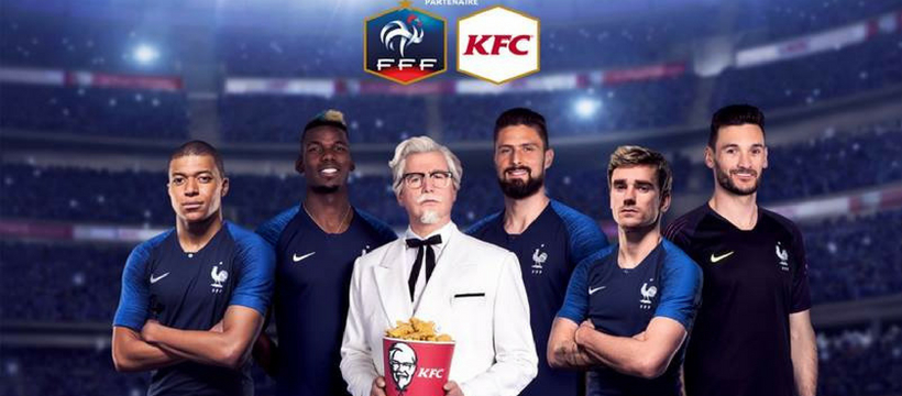 Footbool Kfc Football : KFC partenaire officiel de l'équipe de France