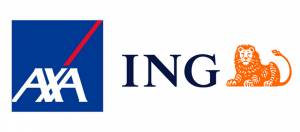 logos axa et ing