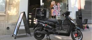 sushi shop scooter
