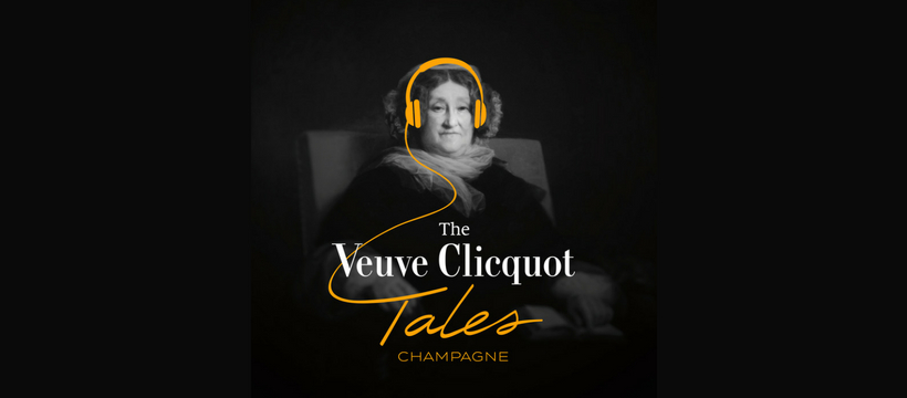 Veuve Clicquot se lance dans le podcast image du podcast de Veuve Clicquot