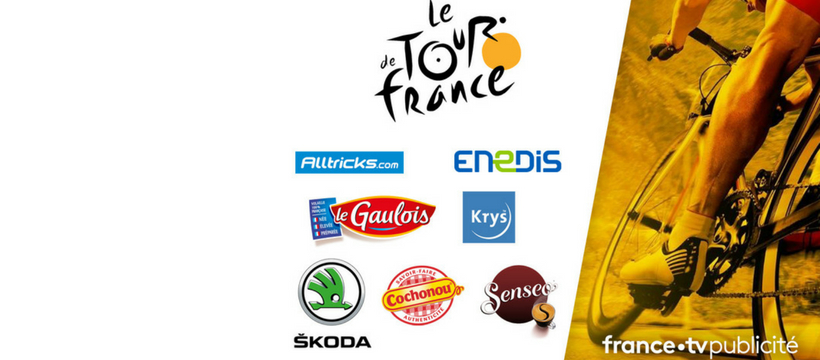 sponsor france TV Tour de France