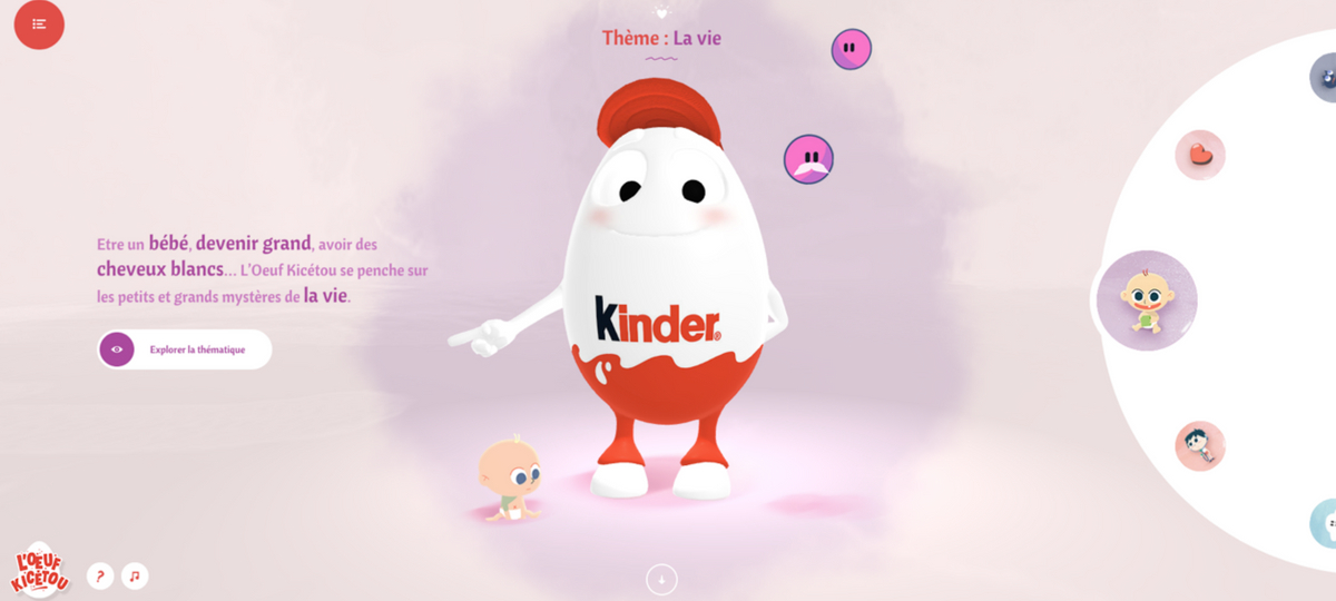 Kinder répond aux questions des enfants L'oeufkicetou de Kinder