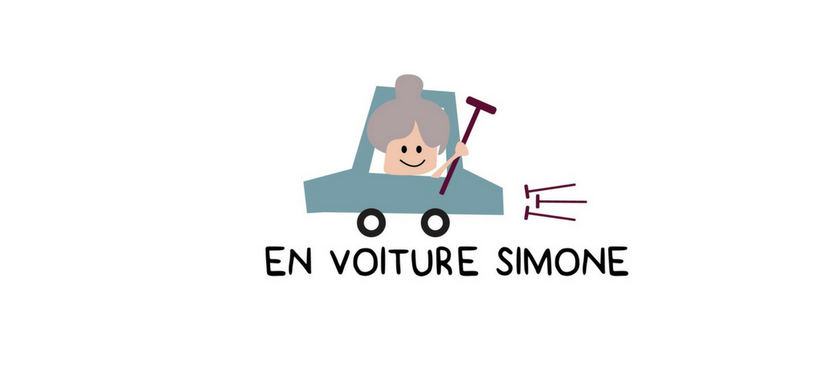 En Voiture Simone débarque à la télévision logo de la startup En Voiture Simone
