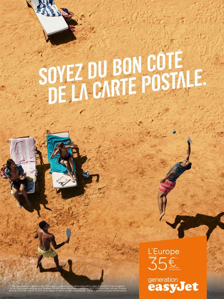 campagne easyJet