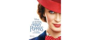 L'affiche de Mary Poppins, film de Disney avec Emily Blunt