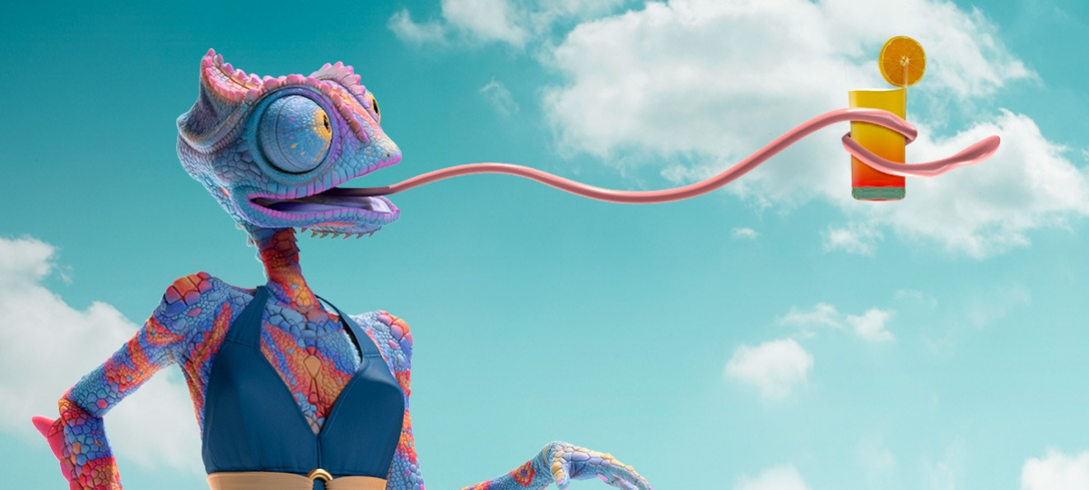 L'agence ZAKKA signe la nouvelle campagne des piscines Desjoyaux Caméléon façon dessin animé