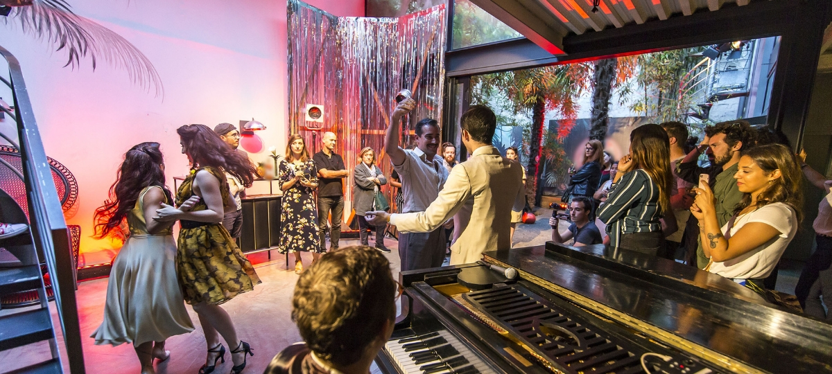Bacardi crée une expérience immersive Fête dansante