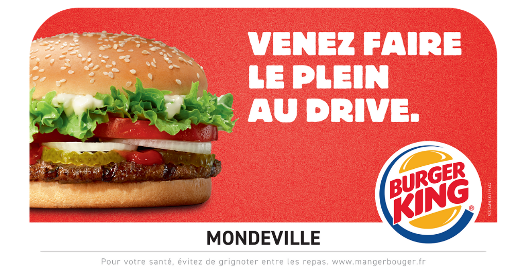 stickers pour Burger King