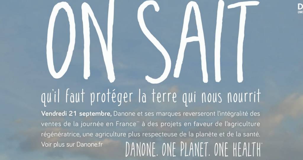La nouvelle campagne Danone revient sur les engagements de la marque
