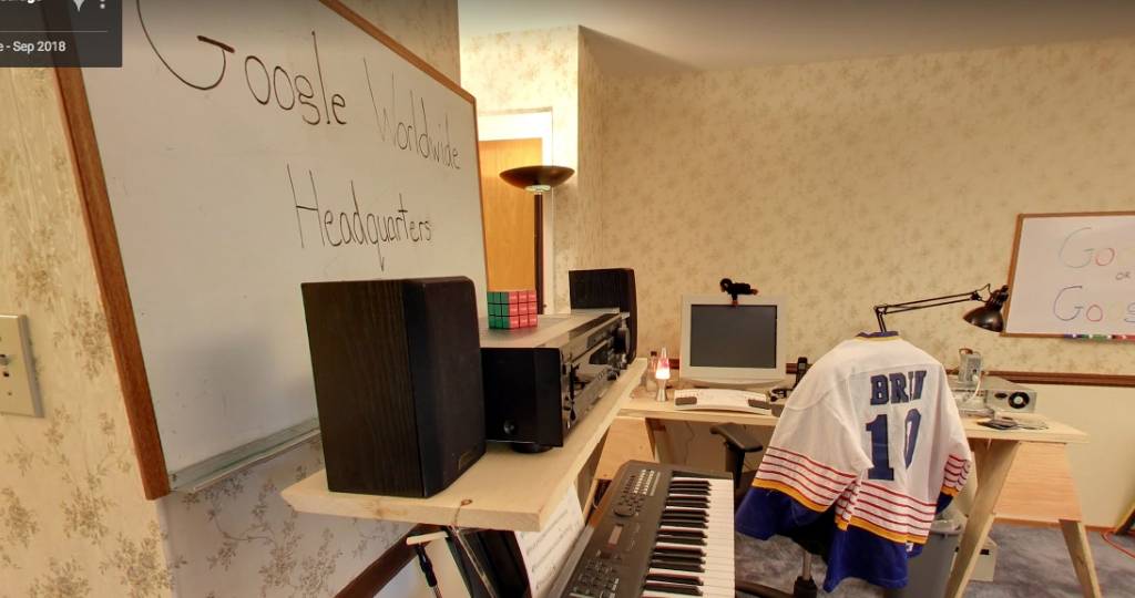 Les locaux de Google en 1998