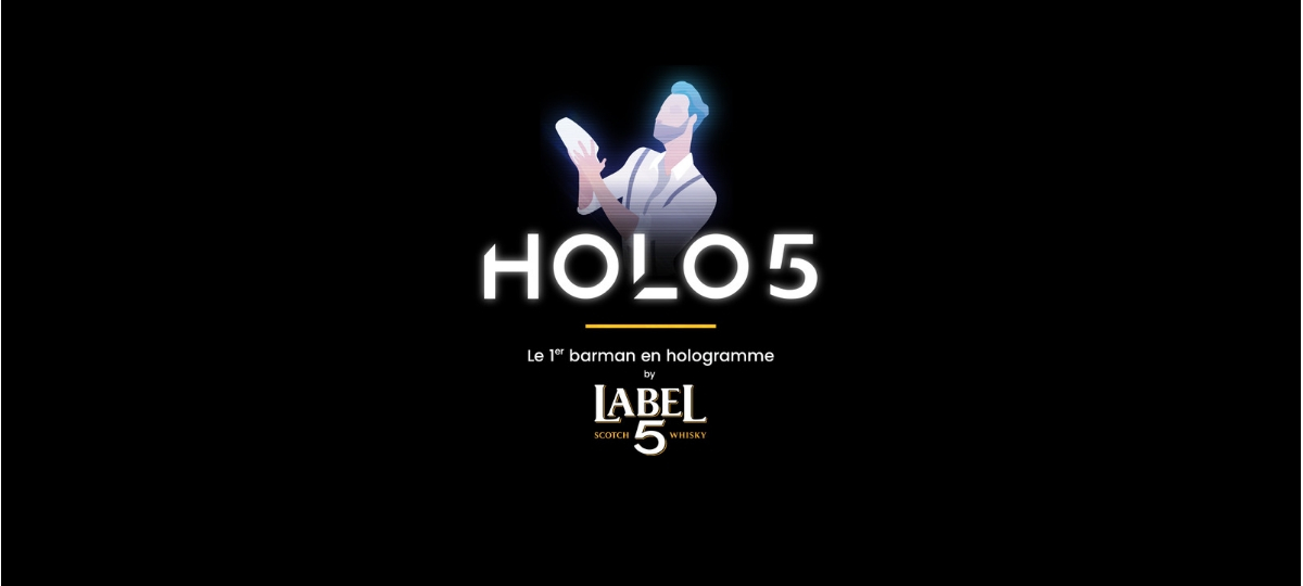Holo 5, le premier barman en hologramme Holo 5