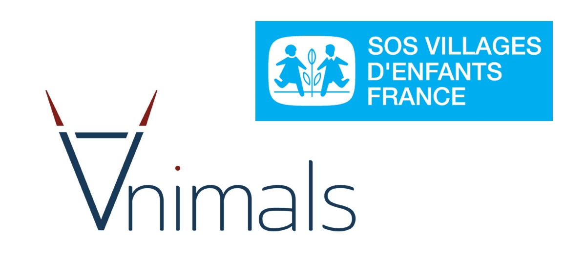 Animals remporte le budget Sos Villages d'Enfants Logos Animals