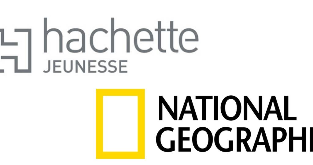 national geographic et hachette jeunesse logos