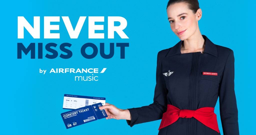 Never Miss out Air France