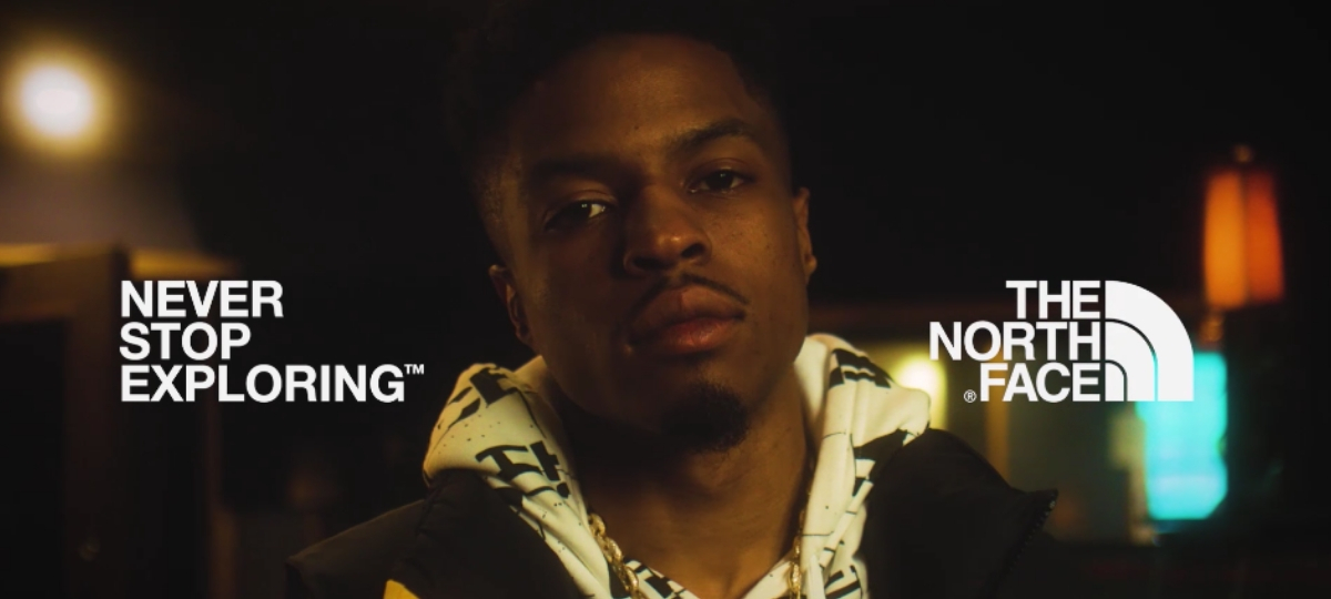 The North Face lance sa nouvelle campagne Pi'erre Bourne
