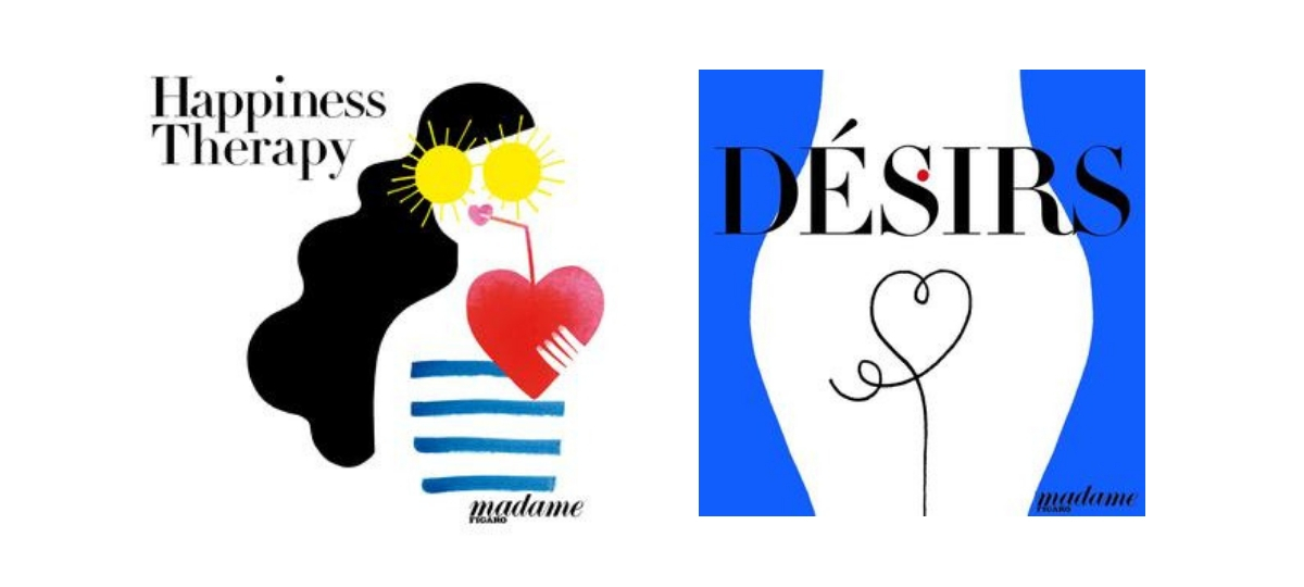 Madame Figaro se lance des les podcasts Podcast Désirs et Happiness Therapy