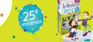 Affiche promotionnelle du Robert qui invite les enfants à proposer leurs mots