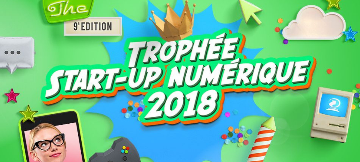Le Trophée Start-Up Numérique 2018 Logo du Le Trophée Start-Up Numérique 2018