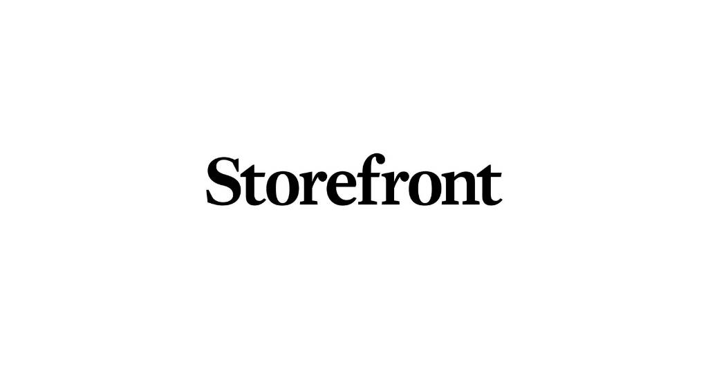Logo storefront